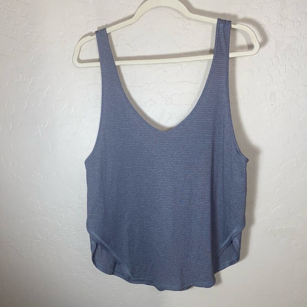 lululemon athletica Blue Tank Top